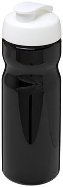 Бутылка спортивная H2O Base , цвет сплошной черный, белый - 21004512- Фото №1