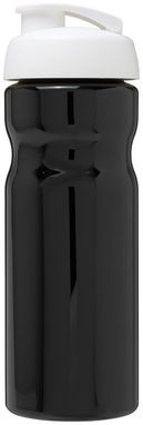 Бутылка спортивная H2O Base , цвет сплошной черный, белый - 21004512- Фото №3