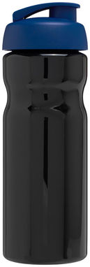 Бутылка спортивная H2O Base , цвет сплошной черный, синий - 21004513- Фото №4
