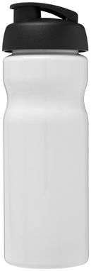 Бутылка спортивная H2O Base , цвет белый, сплошной черный - 21004515- Фото №3