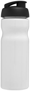 Бутылка спортивная H2O Base , цвет белый, сплошной черный - 21004515- Фото №4