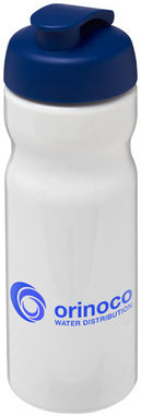 Бутылка спортивная H2O Base , цвет белый, синий - 21004517- Фото №2