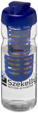 Бутылка спортивная H2O Base , цвет прозрачный, синий - 21004601- Фото №2