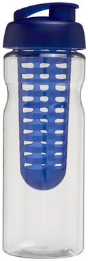 Бутылка спортивная H2O Base , цвет прозрачный, синий - 21004601- Фото №4