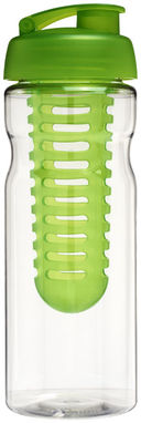 Пляшка спортивна H2O Base , колір прозорий, лайм - 21004603- Фото №4