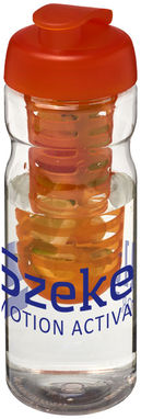 Бутылка спортивная H2O Base , цвет прозрачный, оранжевый - 21004605- Фото №2