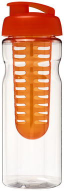 Бутылка спортивная H2O Base , цвет прозрачный, оранжевый - 21004605- Фото №3