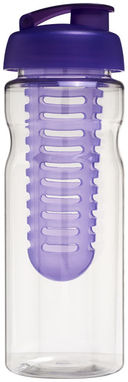 Пляшка спортивна H2O Base , колір прозорий, пурпурний - 21004607- Фото №4