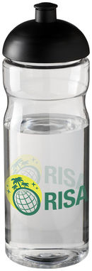 Бутылка спортивная H2O Base , цвет прозрачный, сплошной черный - 21004700- Фото №2