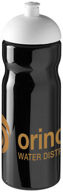 Бутылка спортивная H2O Base , цвет сплошной черный, белый - 21004712- Фото №2