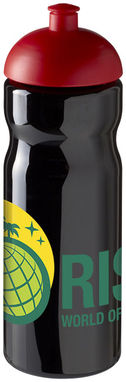 Бутылка спортивная H2O Base , цвет сплошной черный, красный - 21004714- Фото №2