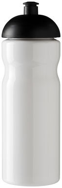 Бутылка спортивная H2O Base , цвет белый, сплошной черный - 21004715- Фото №3