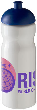 Бутылка спортивная H2O Base , цвет белый, синий - 21004717- Фото №2