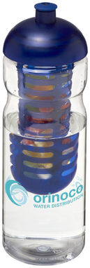 Пляшка спортивна H2O Base , колір прозорий, синій - 21004801- Фото №2
