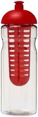Бутылка спортивная H2O Base , цвет прозрачный, красный - 21004802- Фото №3