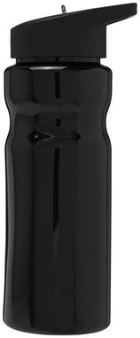 Пляшка спортивна H2O Base , колір суцільний чорний - 21004901- Фото №3