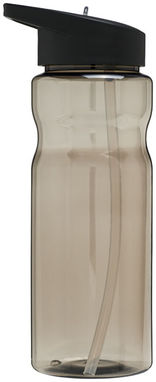 Бутылка спортивная H2O Base , цвет угольный, сплошной черный - 21004903- Фото №4