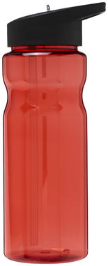 Пляшка спортивна H2O Base , колір червоний, суцільний чорний - 21004905- Фото №3