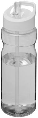 Бутылка спортивная H2O Base , цвет прозрачный, белый - 21004907- Фото №1