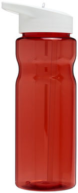 Бутылка спортивная H2O Base , цвет красный, белый - 21004912- Фото №4