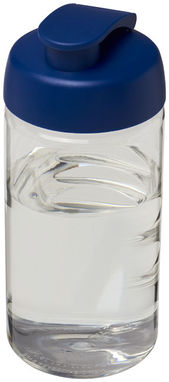 Пляшка спортивна H2O Bop , колір прозорий, синій - 21005002- Фото №1