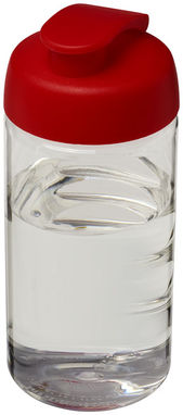 Бутылка спортивная H2O Bop , цвет прозрачный, красный - 21005003- Фото №1