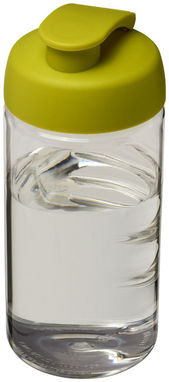 Бутылка спортивная H2O Bop , цвет прозрачный, лайм - 21005004- Фото №1