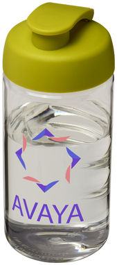 Бутылка спортивная H2O Bop , цвет прозрачный, лайм - 21005004- Фото №2