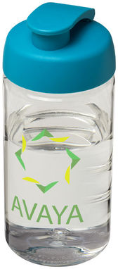 Пляшка спортивна H2O Bop , колір прозорий, колір морської хвилі - 21005005- Фото №2