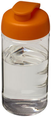 Бутылка спортивная H2O Bop , цвет прозрачный, оранжевый - 21005007- Фото №1