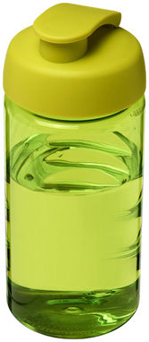 Пляшка спортивна H2O Bop , колір лайм - 21005017- Фото №1