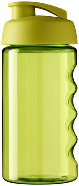 Пляшка спортивна H2O Bop , колір лайм - 21005017- Фото №3