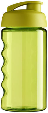 Пляшка спортивна H2O Bop , колір лайм - 21005017- Фото №4