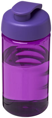 Пляшка спортивна H2O Bop , колір пурпурний - 21005018- Фото №1