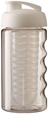 Пляшка спортивна H2O Bop , колір прозорий, білий - 21005100- Фото №3