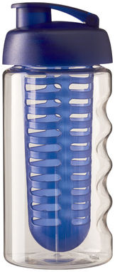 Пляшка спортивна H2O Bop , колір прозорий, синій - 21005101- Фото №3