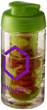 Бутылка спортивная H2O Bop , цвет прозрачный, лайм - 21005103- Фото №2