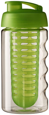 Бутылка спортивная H2O Bop , цвет прозрачный, лайм - 21005103- Фото №3