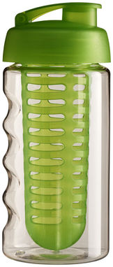 Бутылка спортивная H2O Bop , цвет прозрачный, лайм - 21005103- Фото №4