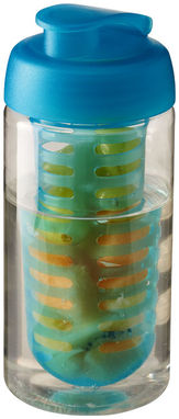 Бутылка спортивная H2O Bop , цвет прозрачный, цвет морской волны - 21005104- Фото №1