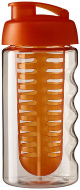 Бутылка спортивная H2O Bop , цвет прозрачный, оранжевый - 21005105- Фото №3