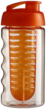 Бутылка спортивная H2O Bop , цвет прозрачный, оранжевый - 21005105- Фото №4