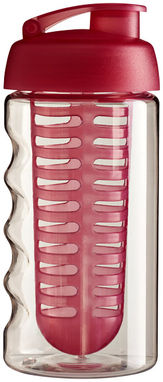 Пляшка спортивна H2O Bop , колір прозорий, рожевий - 21005106- Фото №4