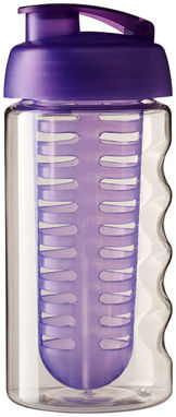 Бутылка спортивная H2O Bop , цвет прозрачный, пурпурный - 21005107- Фото №3