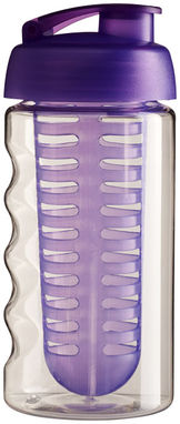 Бутылка спортивная H2O Bop , цвет прозрачный, пурпурный - 21005107- Фото №4