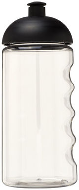 Бутылка спортивная H2O Bop , цвет прозрачный, сплошной черный - 21005200- Фото №3