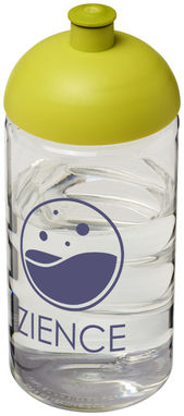 Бутылка спортивная H2O Bop , цвет прозрачный, лайм - 21005204- Фото №2