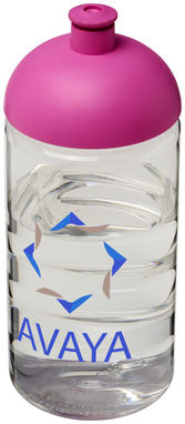 Бутылка спортивная H2O Bop , цвет прозрачный, розовый - 21005208- Фото №2