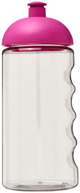 Бутылка спортивная H2O Bop , цвет прозрачный, розовый - 21005208- Фото №3