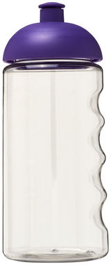 Бутылка спортивная H2O Bop , цвет прозрачный, пурпурный - 21005209- Фото №3